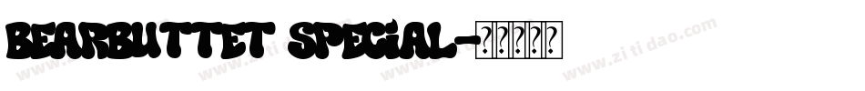 BearButteT Special字体转换